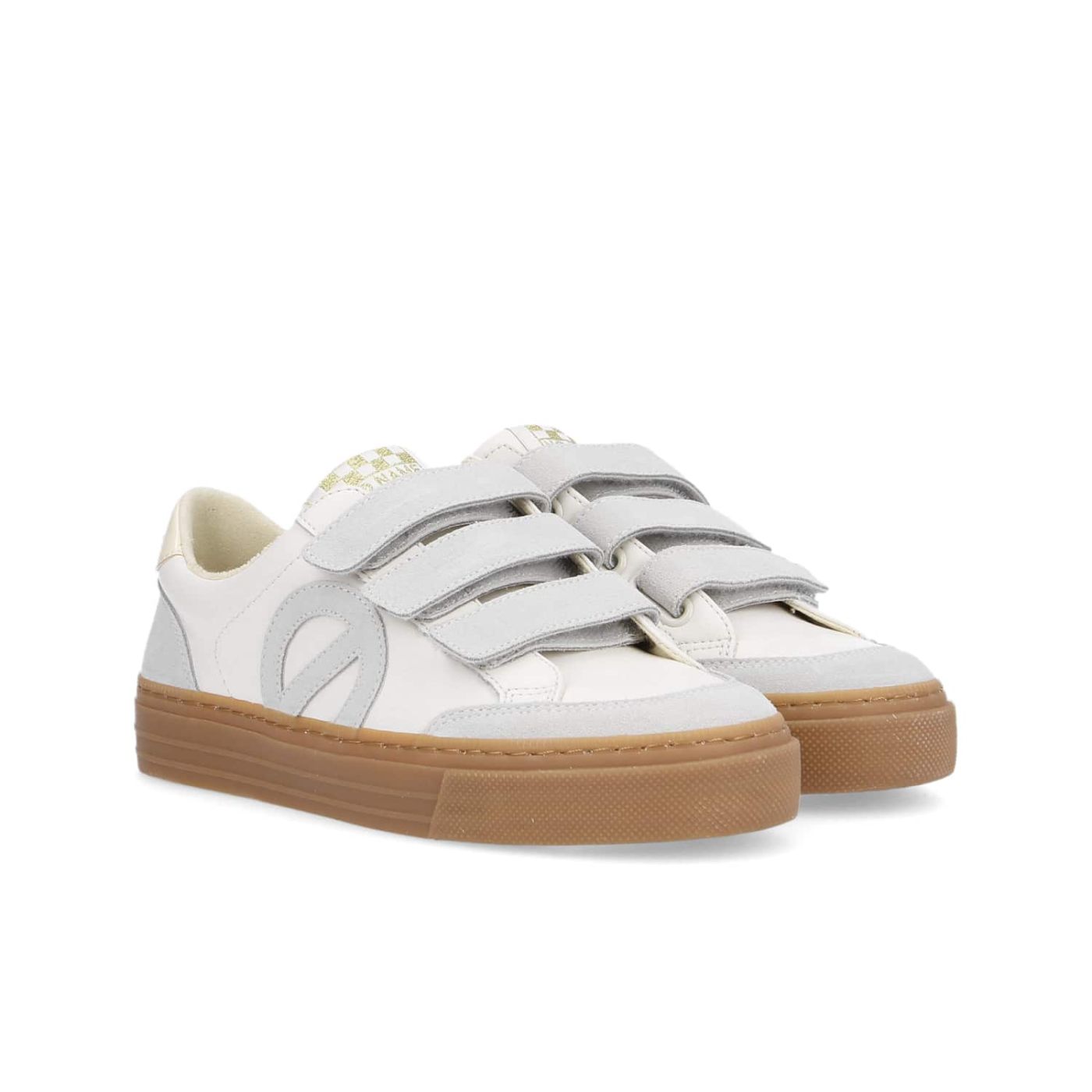 STRIKE STRAPS - NAPPA/SUEDE - DOVE